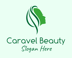 Organic Girl Beauty logo design