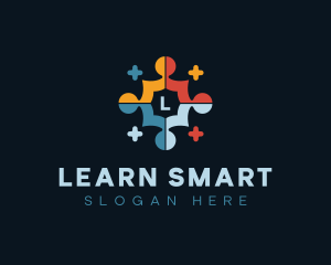 Puzzle Learning Community logo design