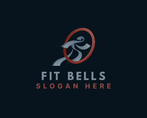 Running Man Fitness logo design