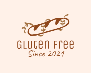 Brown Baguette Bread logo