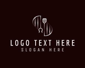 Cooking - Grill Cooking Eatery logo design