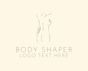 Nude Feminine Body logo design