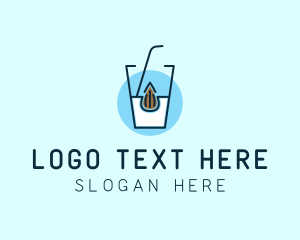 Almond Milk Glass logo
