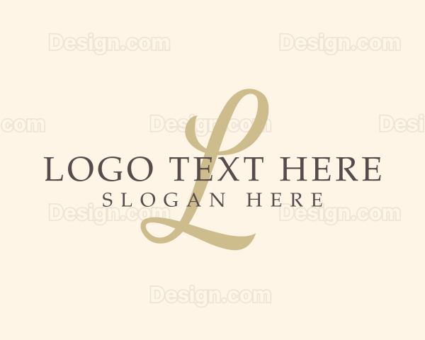 Luxury Elegant Fashion Logo