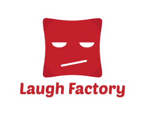 Red Emoji Face logo