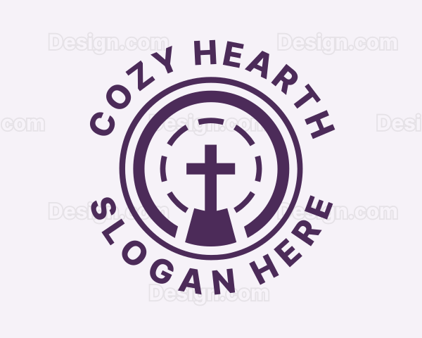 Purple Cross Worship Logo