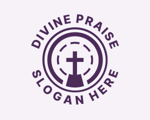 Purple Cross Worship logo