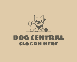 Shiba Inu Pet logo design