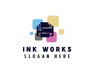 Color Printer Ink logo