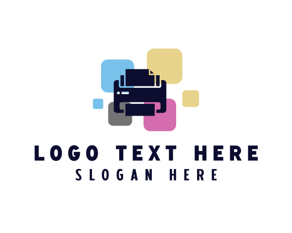 Lithography logo example 2