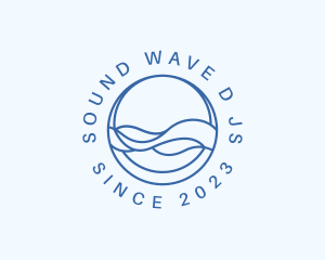 Blue Wave Company logo design