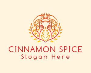 Herbs Spice Jar logo design