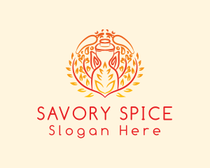 Herbs Spice Jar logo design