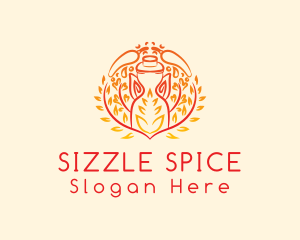 Herbs Spice Jar logo design