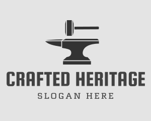 Craftsman Hammer Blacksmith logo