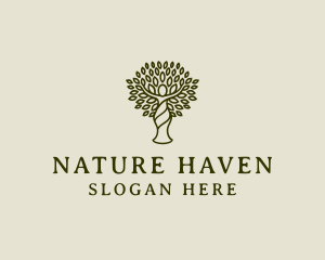 Natural Beauty Salon logo design