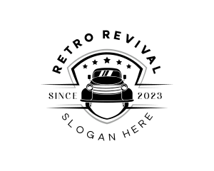 Retro Luxury Car logo design