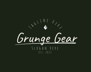Grunge Clothing Business logo