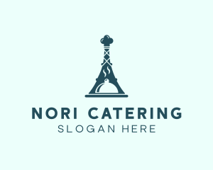 French Food Restaurant logo design