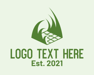 Lawn Grass Tiles logo