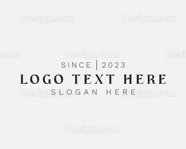 Luxury Elegant Business Logo