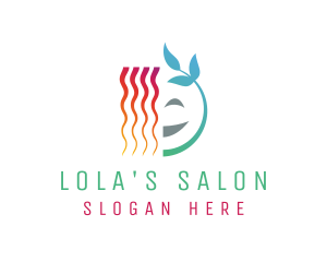 Nature Beauty Salon logo design