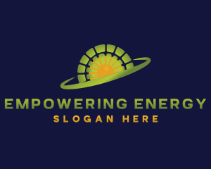 Energy Solar Panel logo design