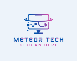 Tech Digital Computer logo design