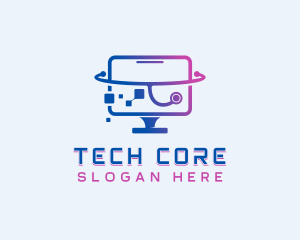 Tech Digital Computer logo design