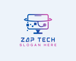 Tech Digital Computer logo design