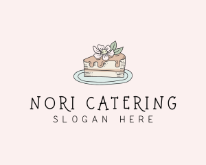 Cake Flower Sweet logo design