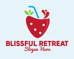 Fresh Strawberry Juice logo