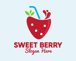 Fresh Strawberry Juice logo