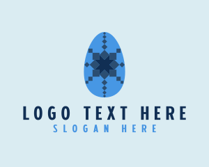 Decorative Egg Pattern logo