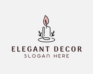 Leaf Candle Decoration logo