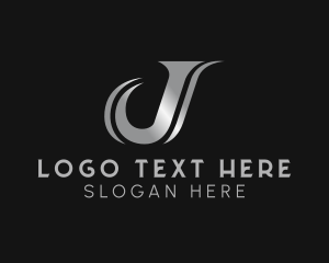 Luxury Gradient Letter J logo