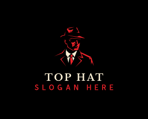 Spy Man Detective logo design