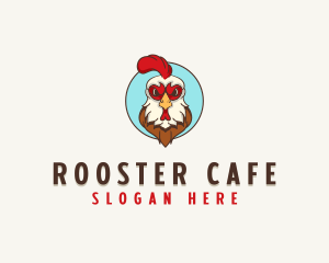 Rooster Chicken Poultry logo