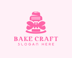 Cake Pastry Dessert logo design