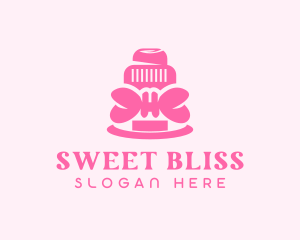 Cake Pastry Dessert logo design