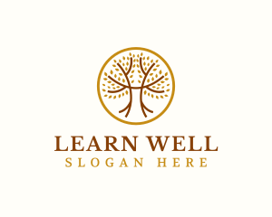 Tree Nature Wellness logo design