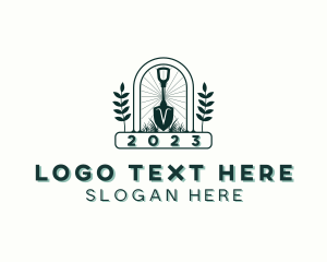 Plant Shovel Gardening logo