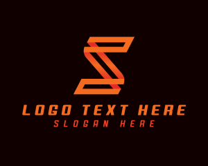 Fast Racing Sport Letter S logo