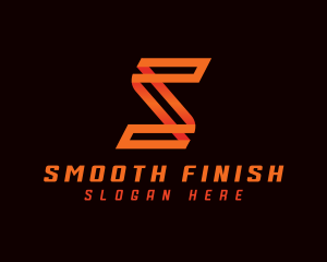 Fast Racing Sport Letter S logo design