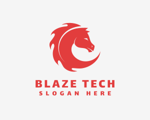 Blaze Wild Horse logo