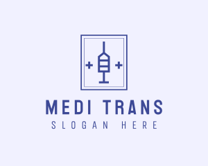 Medical Cross Syringe logo