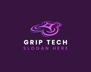 Aerial Drone Tech logo design