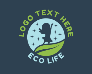 Eco Children Nature logo design