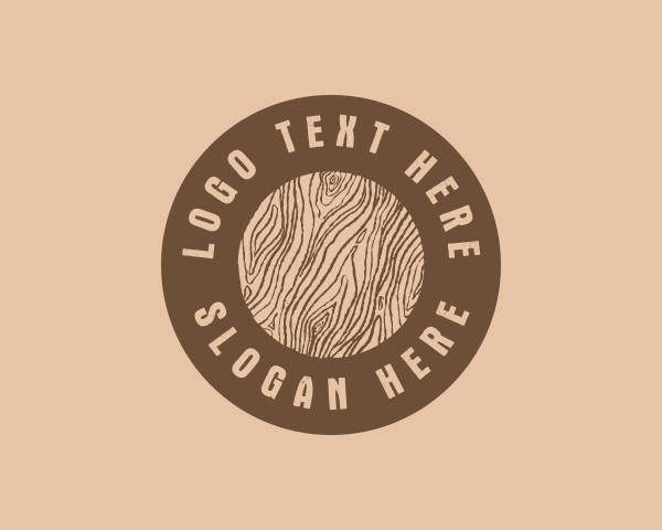 Wood Worker logo example 4