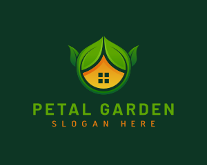 Leaf House Landscaping logo design